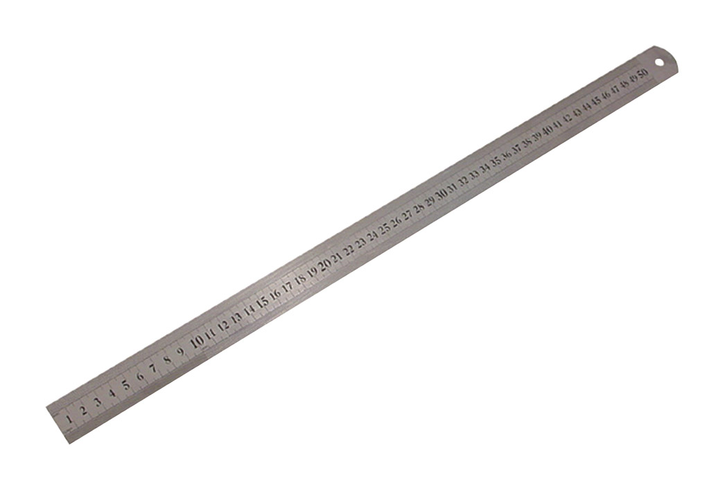 Meetlat staal 50 cm