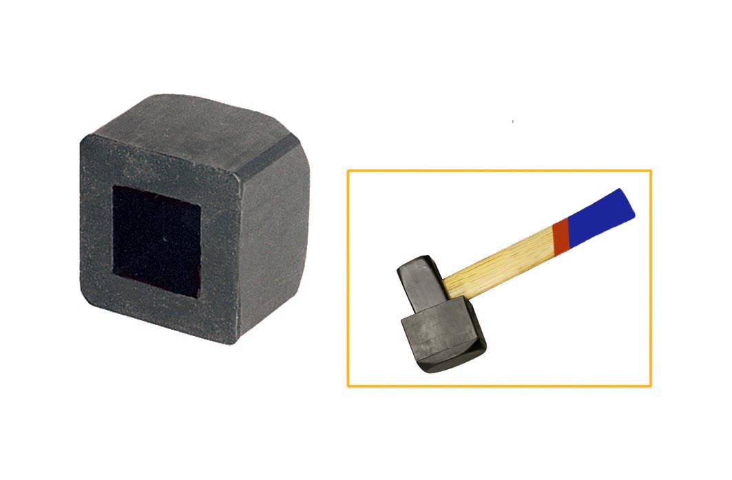 Rubber mokerdop 1 kg