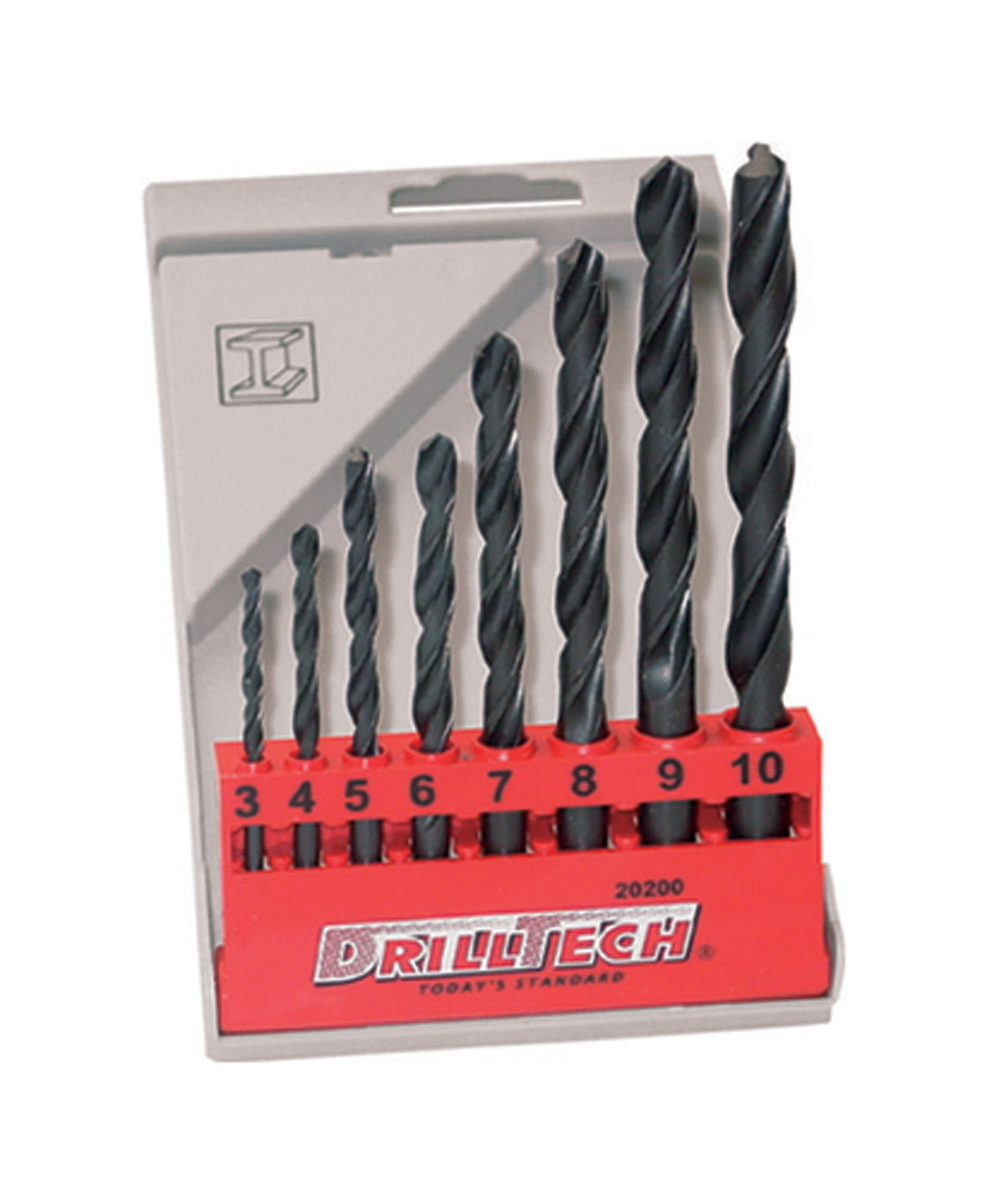 Hss borenset 3-4-5-6-7-8-9-10 mm