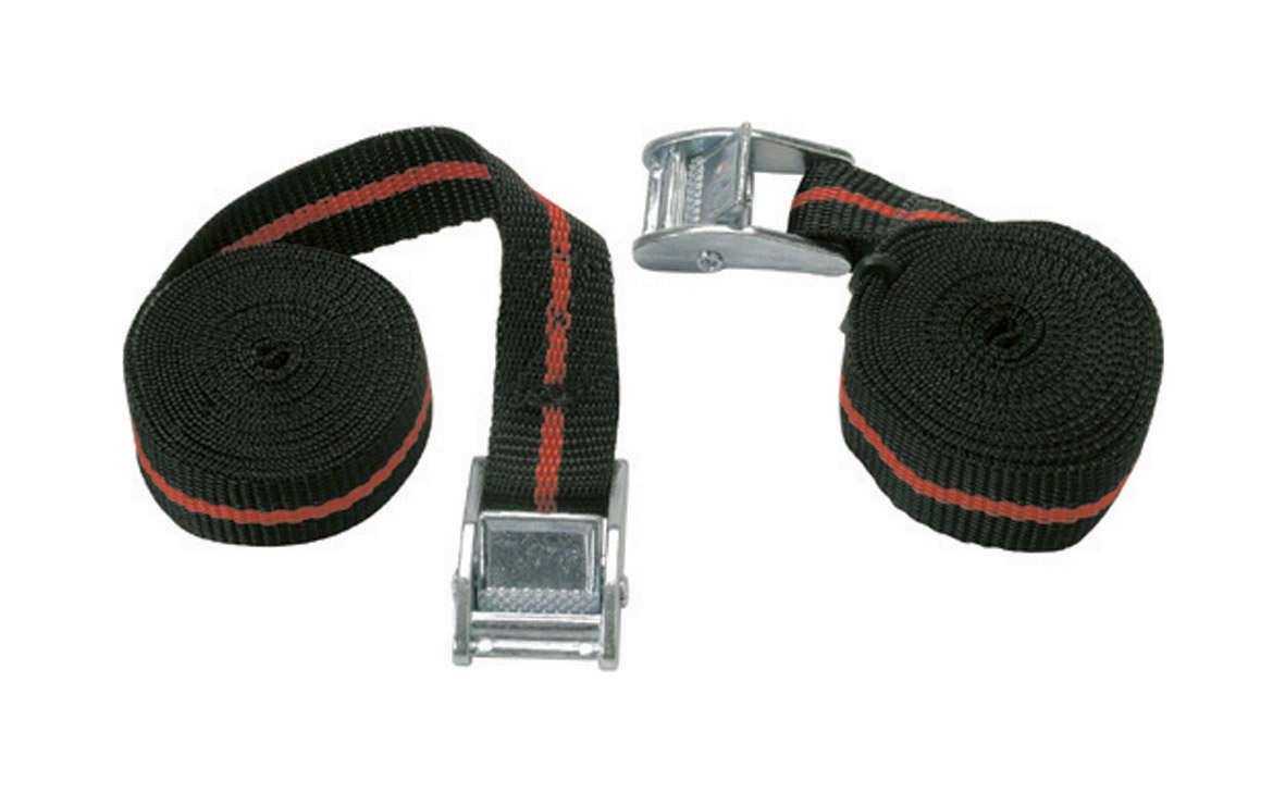 Spanbandset met snelsluiting 2 st 2,5 m
