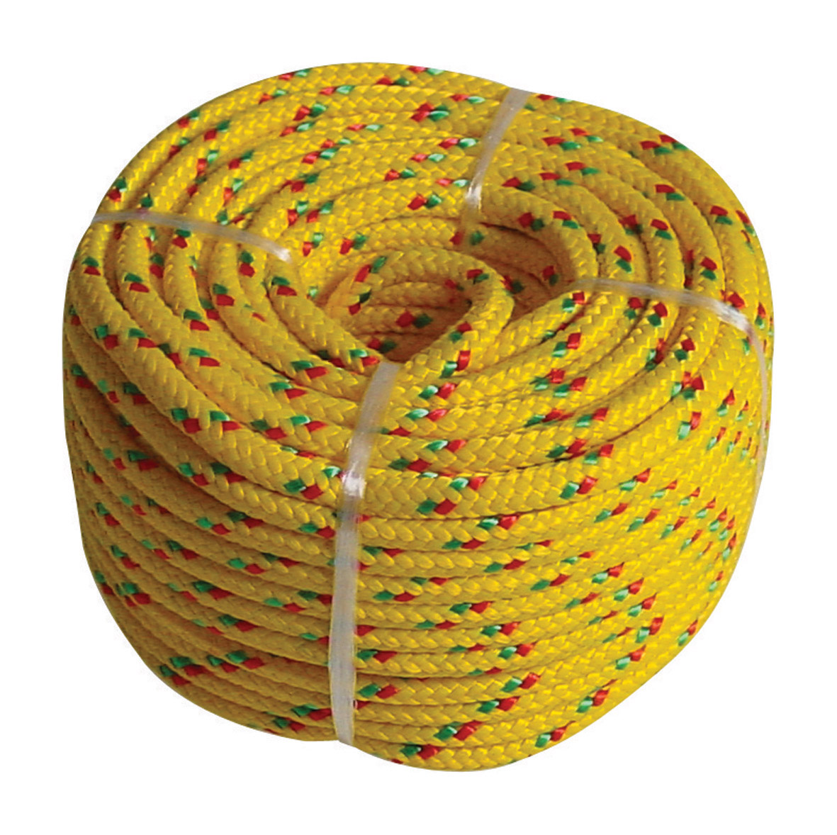 16 strengs gevlochten pp touw 4 mm x 20 mtr