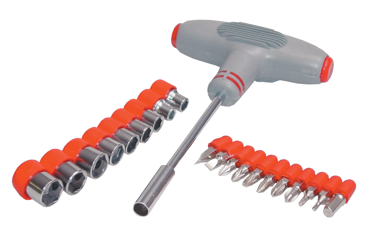 Schroevendraaierset met T-greep