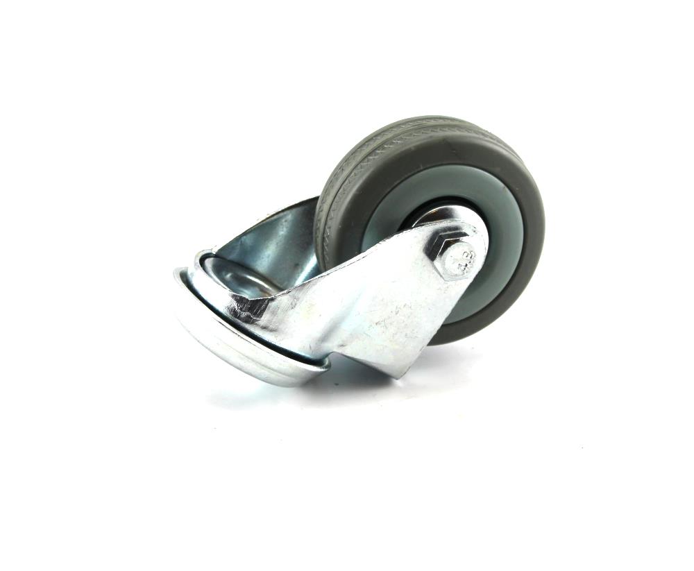 Zwenkwiel grijs 50 mm
