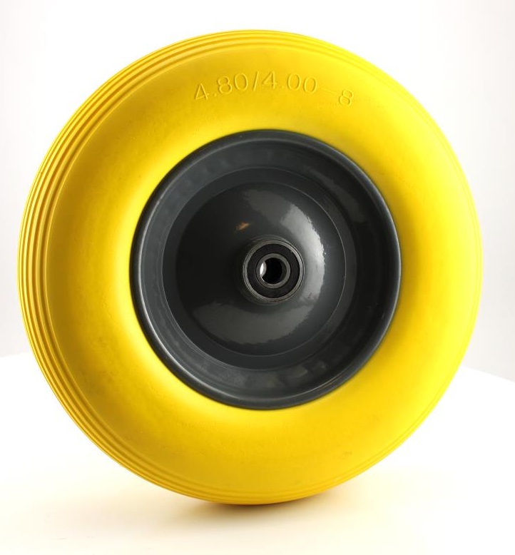 PU kruiwagenwiel 4.00-8 120kg
