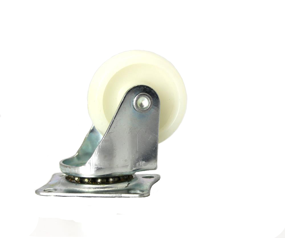 Nylon zwenkwiel 40 mm staal