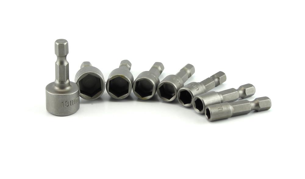 Dopbit-set ¼" 5-13mm 8dlg 5-6-