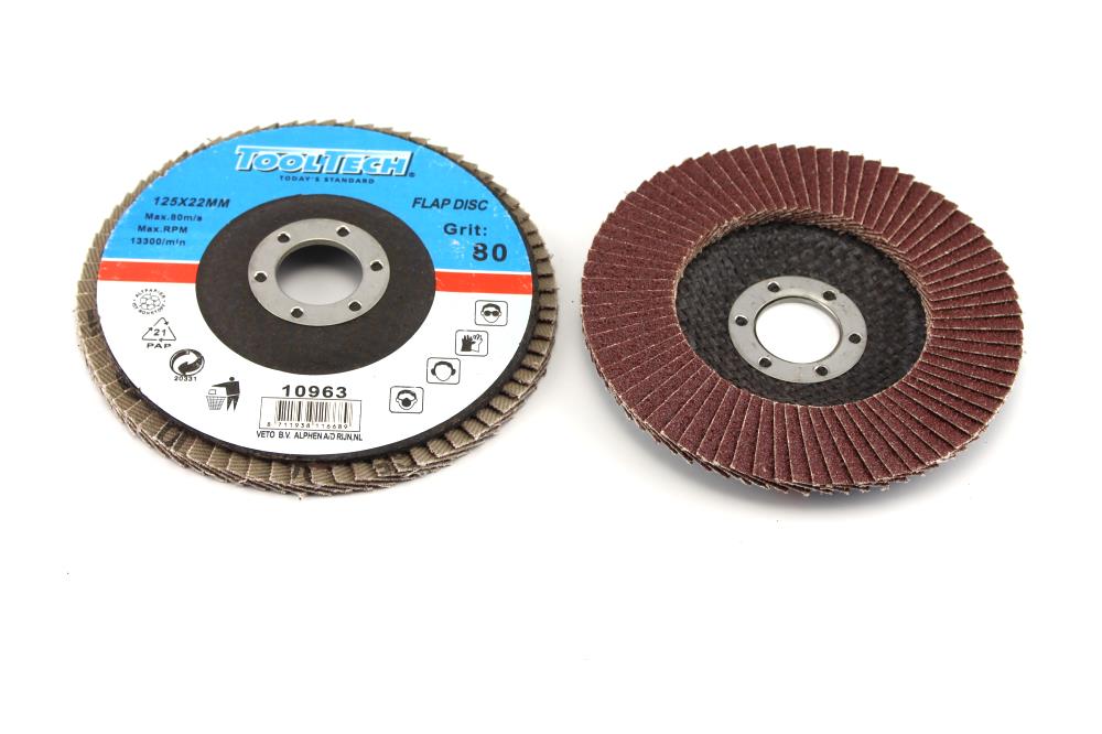 Lamellenschijf 125 mm K80
