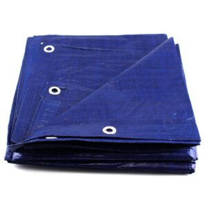 Dekzeil 3x4 mtr. 90gr/m² blauw
