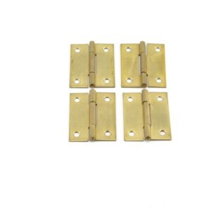 Scharnieren 50x38x1.3 mm 4 st vermessingd