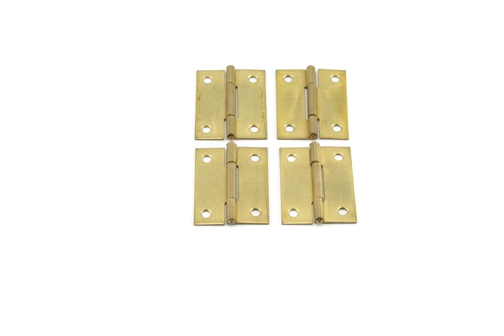 Scharnieren 50x38x1.3 mm 4 st vermessingd