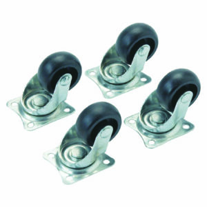 4x zwenkwiel PP 30 mm