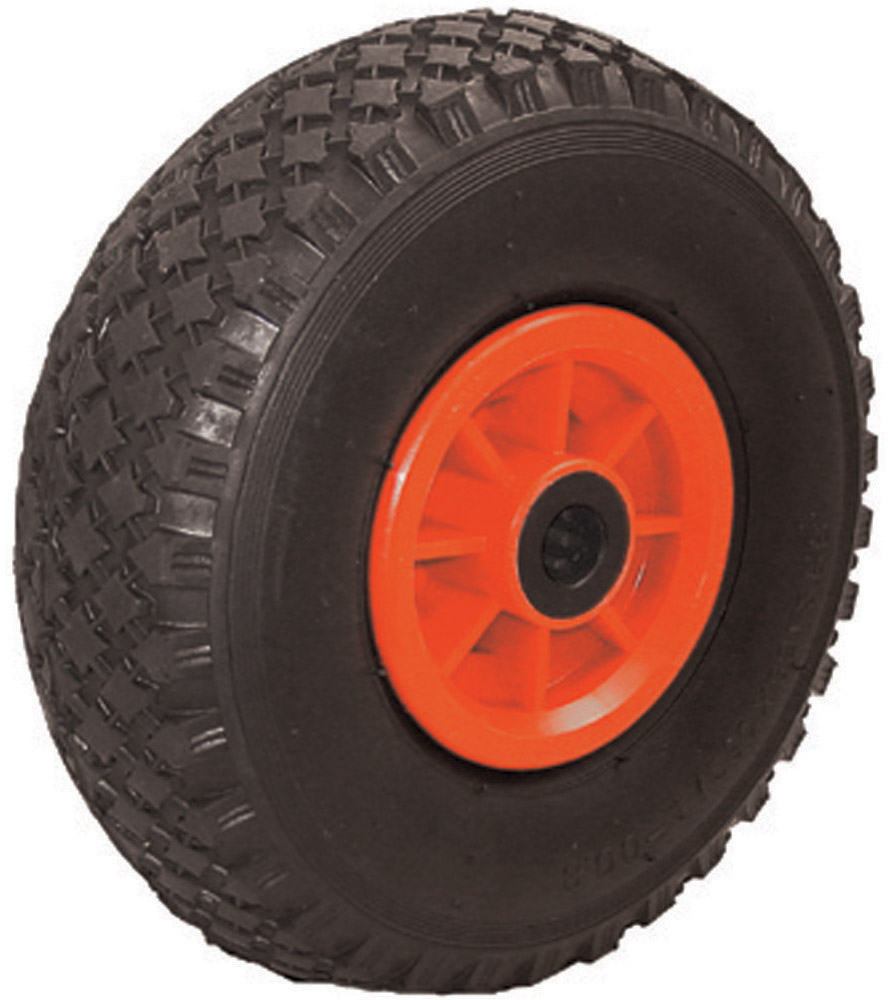 Steekwagenwiel 3.00-4 pvc velg