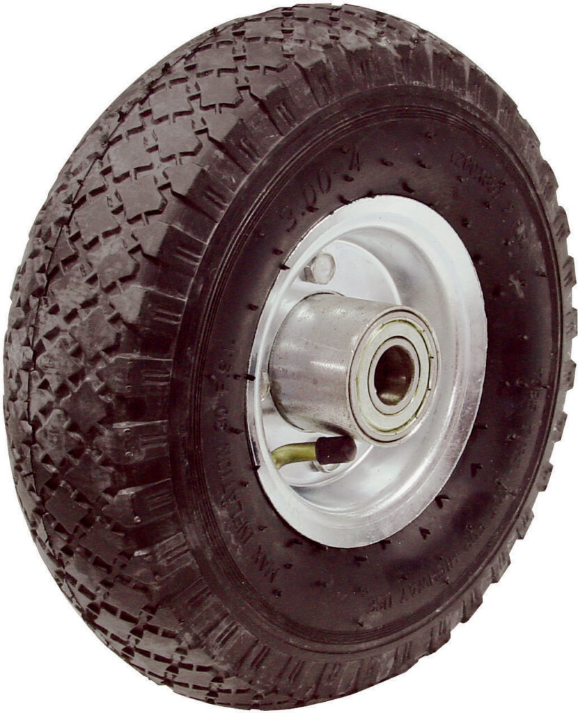Steekwagenwiel 3.00-4 metalen velg