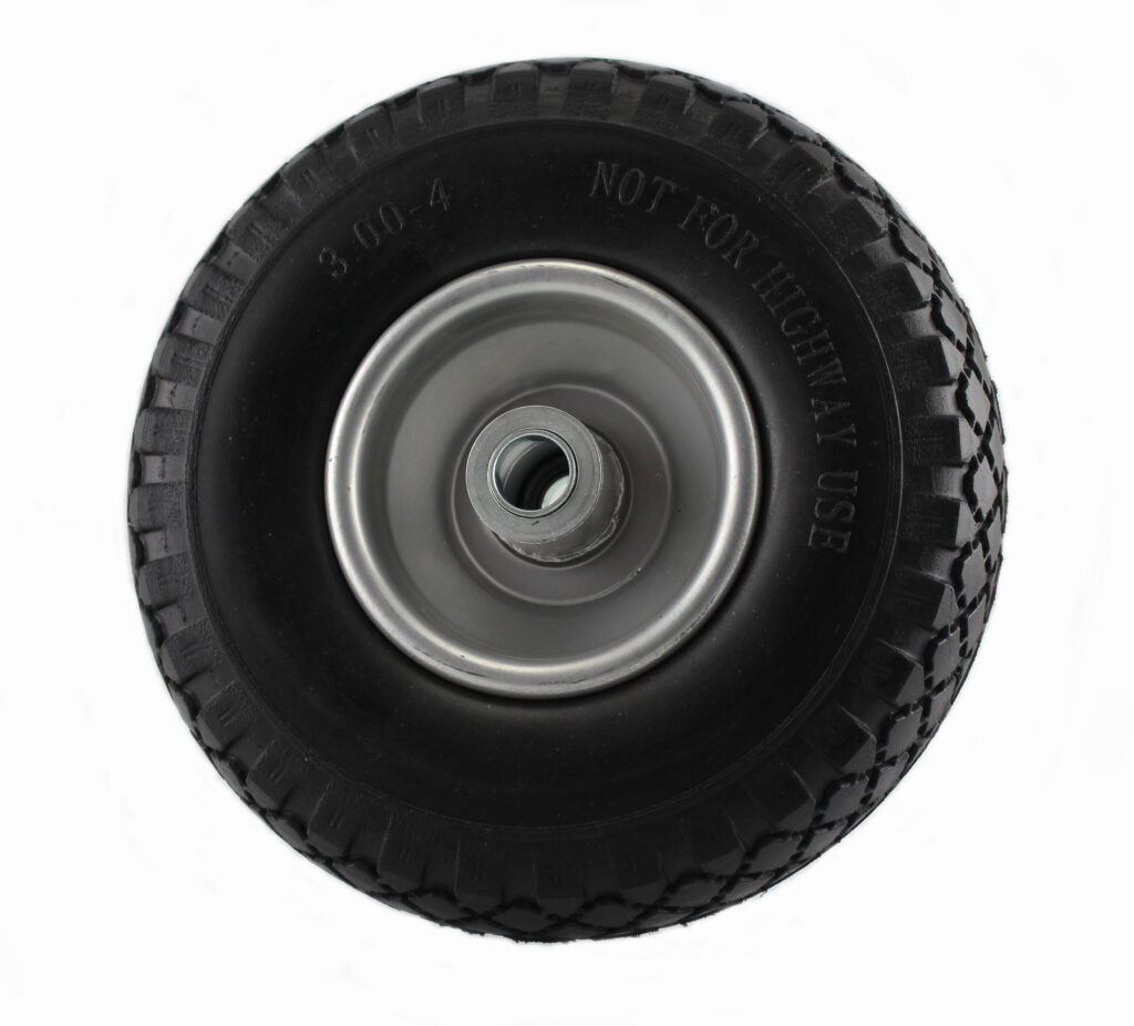 Pu steekwagenwiel 3.00-4 80kg