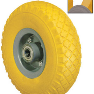 Pu steekwagenwiel 3.00-4 120kg